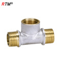 J17 4 12 screw brass fitting end cap fitting